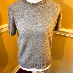 Theory Basic Tee Feather Cashmere